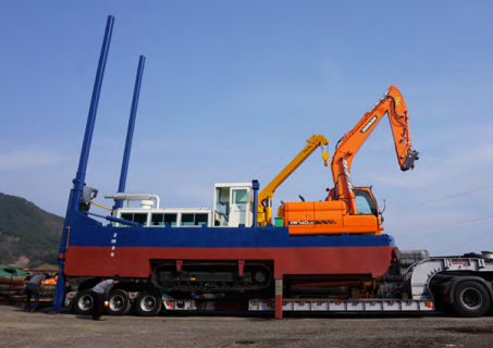 자체 상차 및 하차